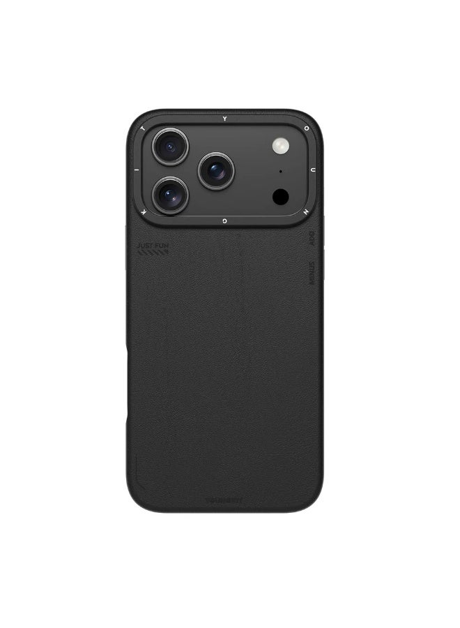 YOUNG KIT Youngkit Tech Style Series Magnetic Attachment For iPhone 17 Pro - Obsidian Black - Image 1